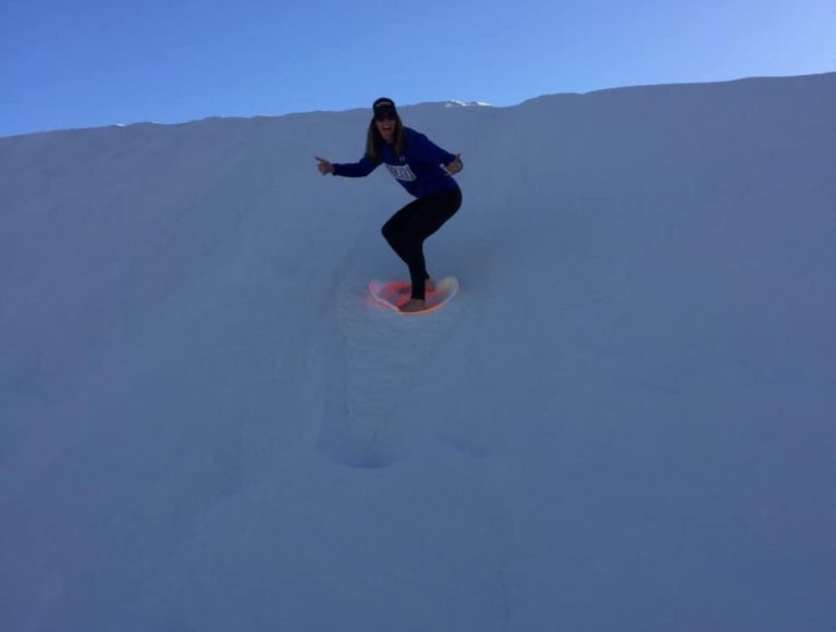 Sand boarding!