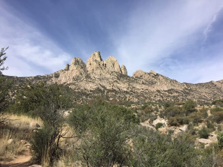 Part of the Organ Mountain National Recreation Area