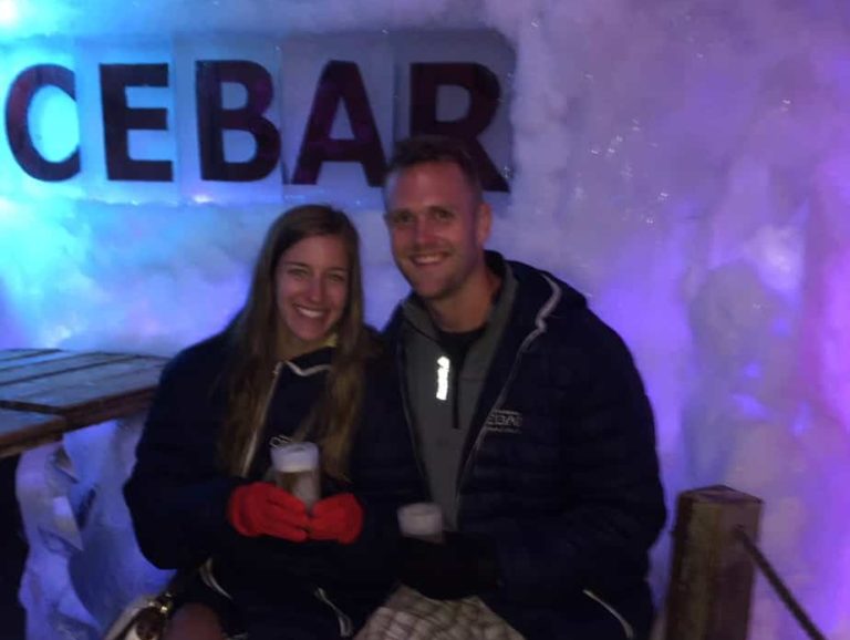 Amsterdam, Holland 16 - Ice Bar with ice cups!