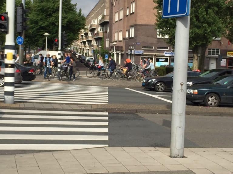 Amsterdam, Holland 4 -bike traffic