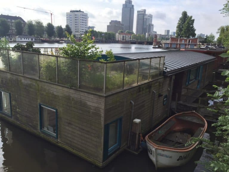 Amsterdam, Holland 5 - huge houseboat