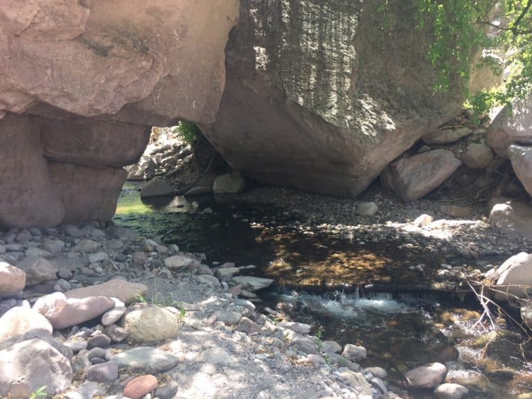 Scampering the Whitewater Creek