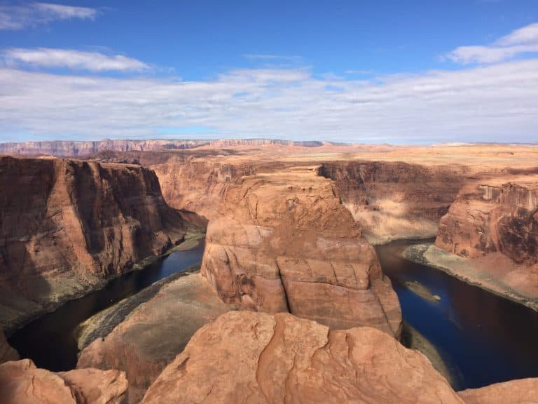 A crazy turn in the Colorado River!