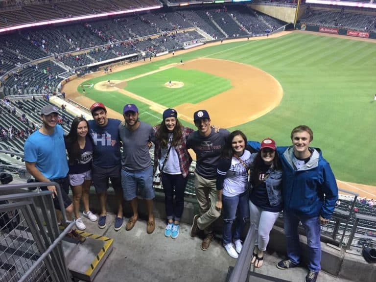 Another Twins game st Target Field.