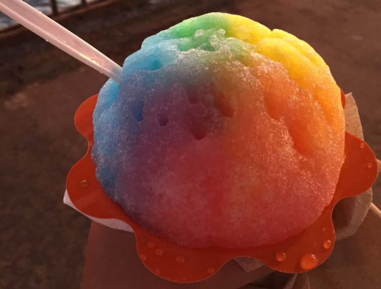 Hawaiian shaved ice!