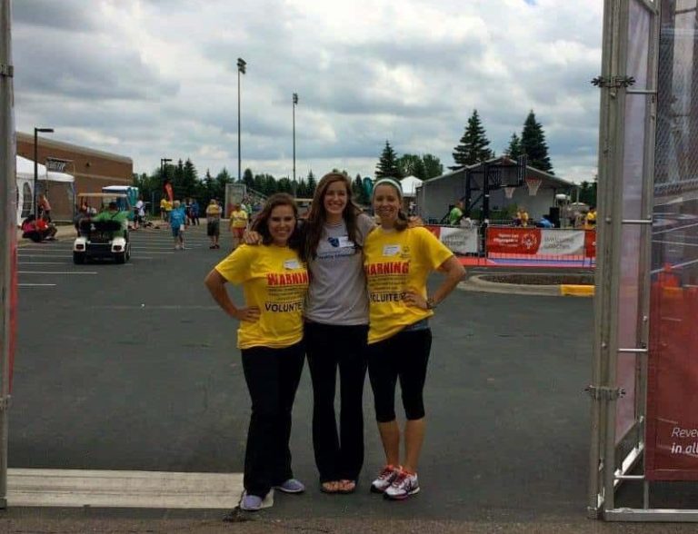 Volunteering for the Special Olympics at Stillwater H.S.!