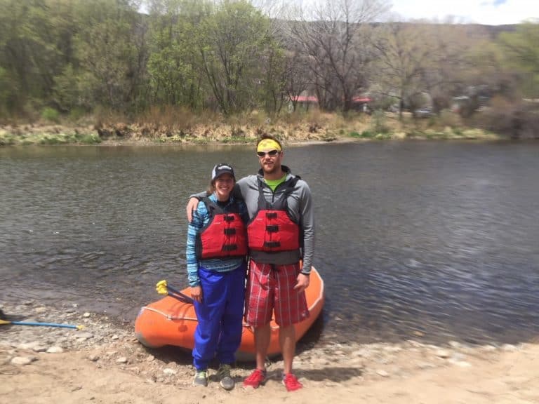 White water rafting the Rio Grande!