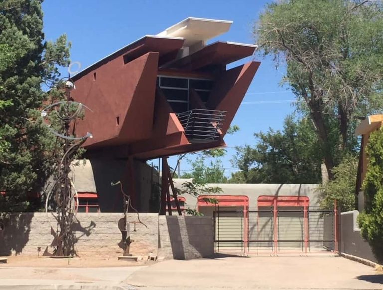 Another unique house in Albuquerque.