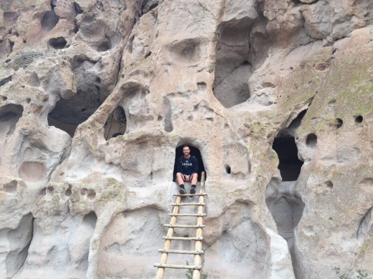 Caves created by the Ancestral Pueblo people