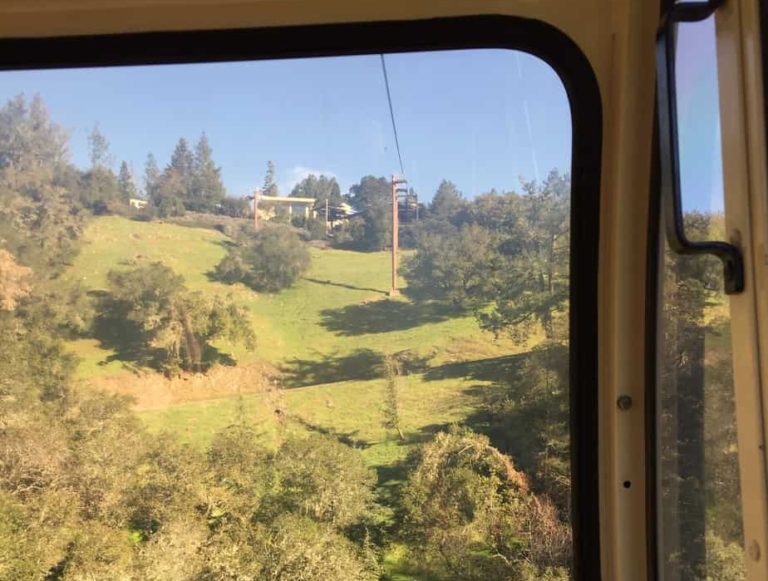 The gondola ride up to Sterling!