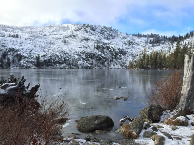 Another shot of Castle Lake in Mount Shasta Recreation Area.