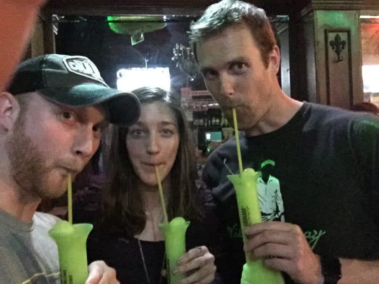 Hand Grenades - a classic New Orleans drink