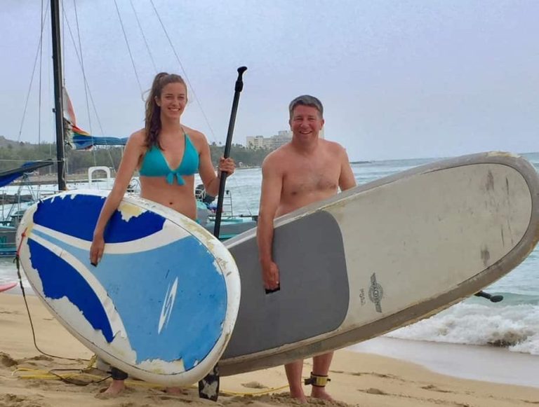 Stand up paddle boarding!