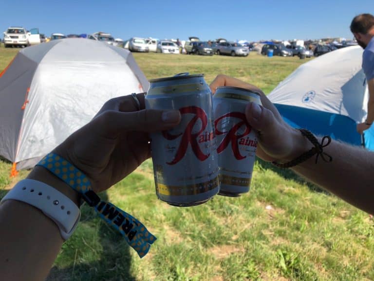 We had to drink some Rainier while in Washington!