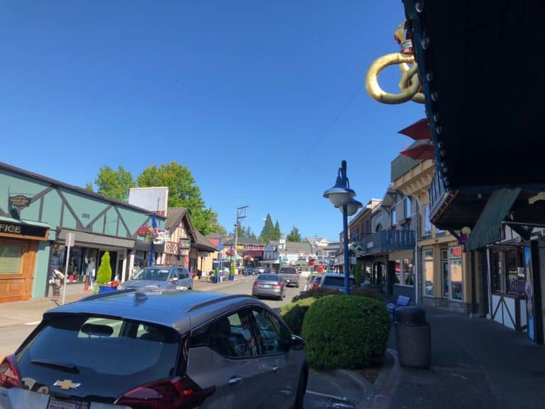 Downtown Poulsbo, a Scandinavian community