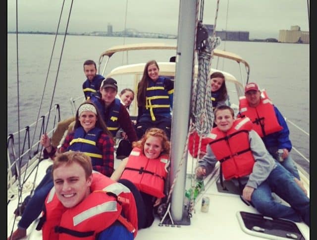 Sailing on Lake Superior