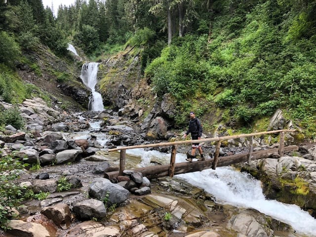 On the Comet and Christine Falls Trail!