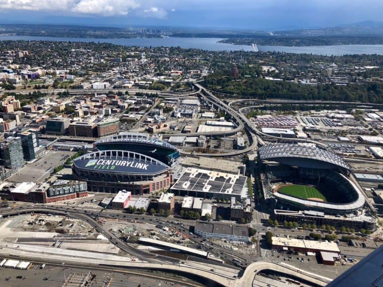 Seattle's sports stadiums!