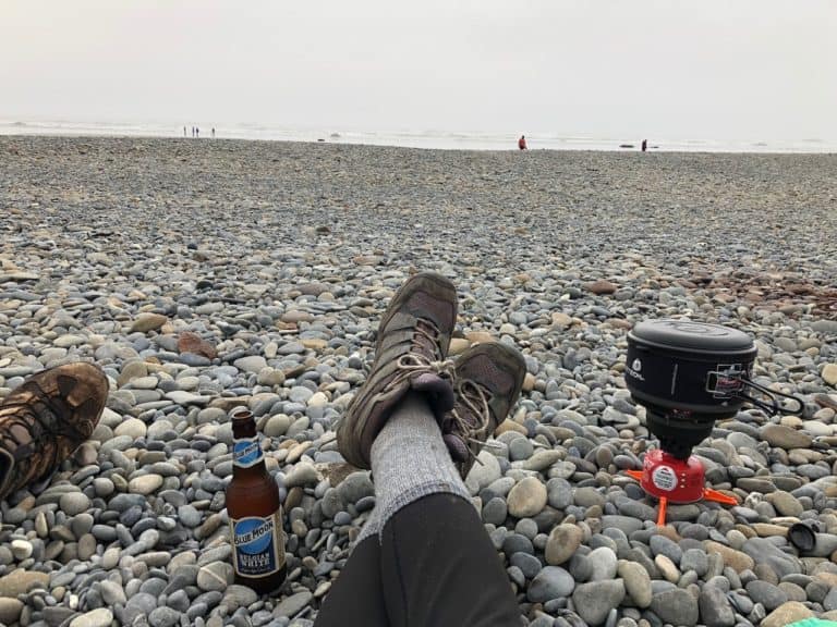 Dinner at Ruby Beach!