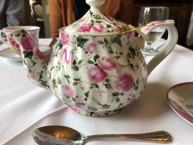 Beautiful teapots filled with delicious tea!