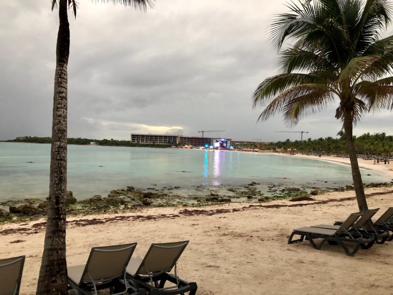 Crash My Playa stage from afar.