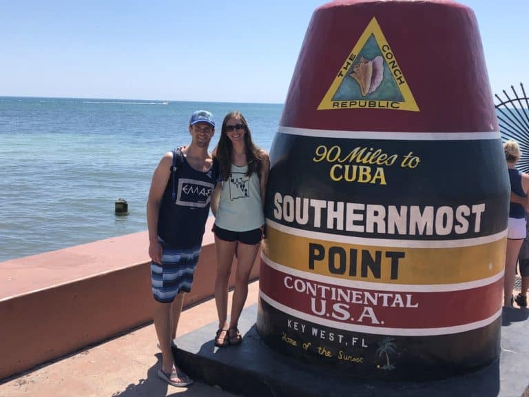 The southernmost point!