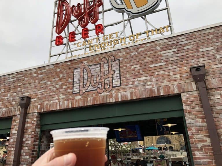 Duff Brewery Beer Garden