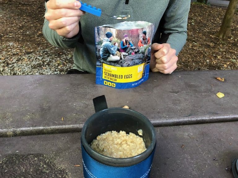 Breakfast, camp-style!