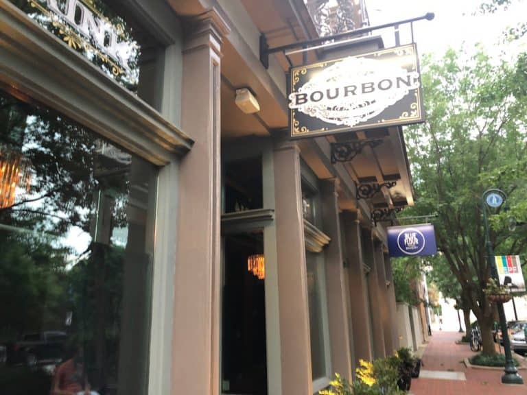 Bourbon whiskey bar and Cajun-Creole restaurant.