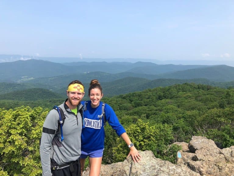 Great views from the Bearfence lookout!