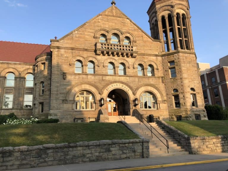 Another WVU building at the downtown campus.