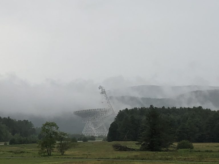 The Green Bank Telescope - the size of two football fields!