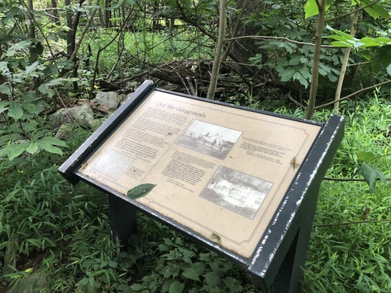 Several signs to learn from on the hike up!