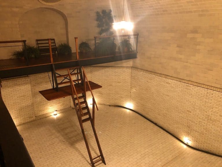 Oh, and a swimming pool in the basement!