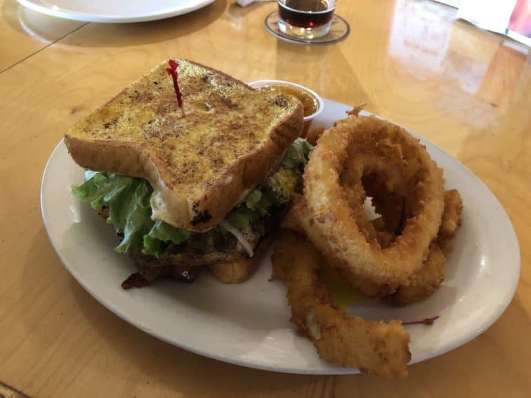 French Toast Burger!