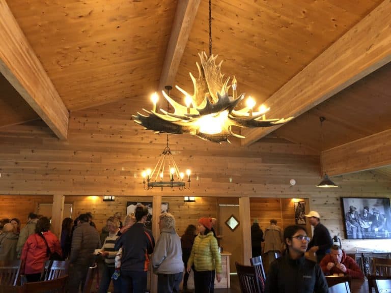 We ate lunch at the Denali Backcountry Lodge in Kantishna.