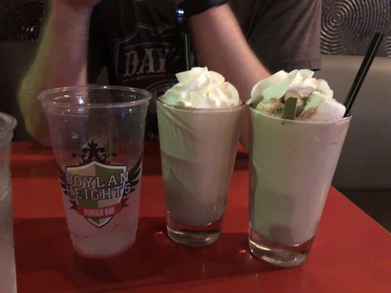 Boozy milkshakes at Boylan Heights!