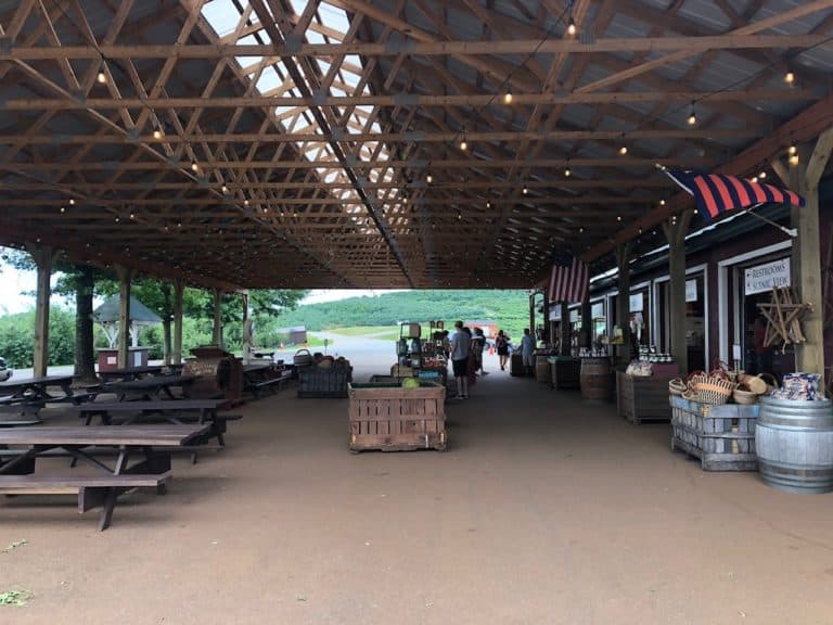 A taste of the market at Carter Mountain.