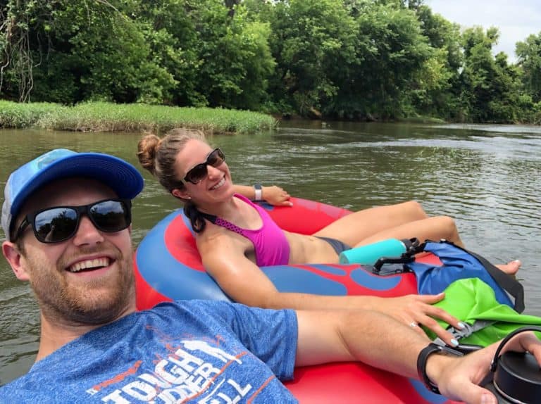 Enjoying some river time!