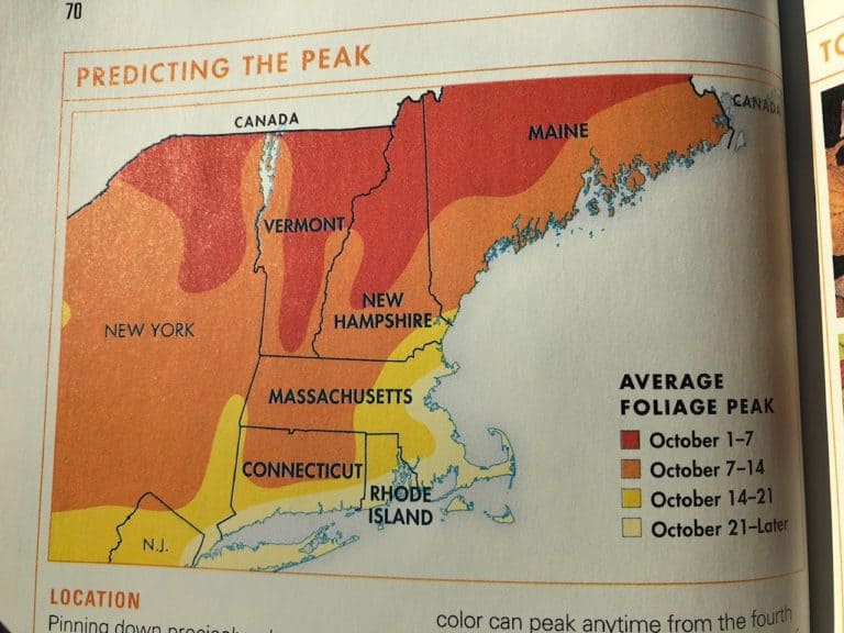 Peak Colors Map