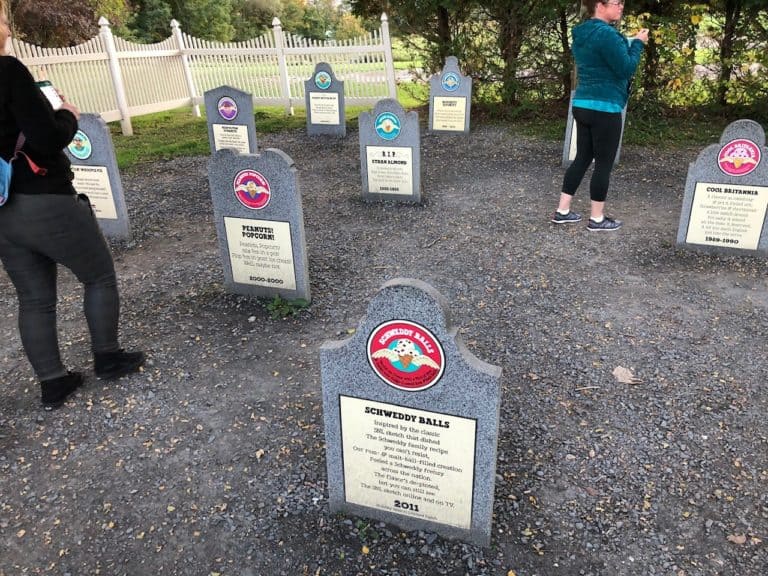 Some of the descriptions on the tombstones made us want to resurrect it!