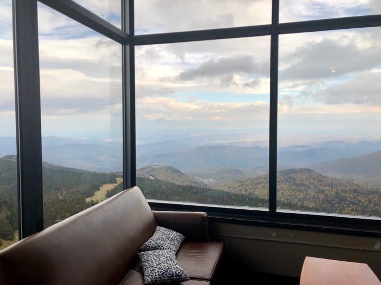 Stellar views from the peak Lodge!