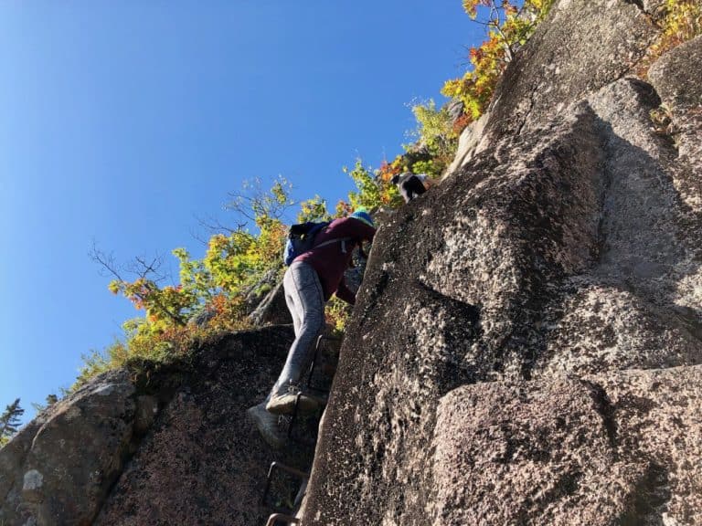 ...to climbing ladders...