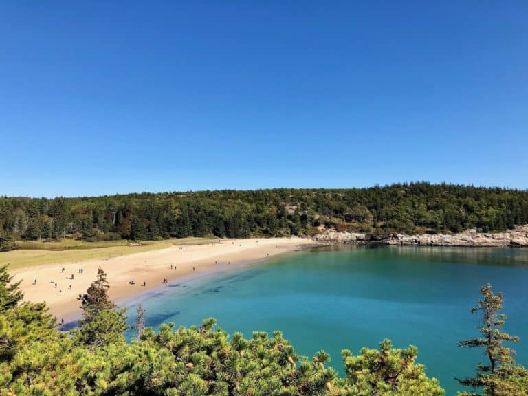 Can you believe this is the Atlantic on the coast of Maine? No, we didn't take this pic in the Caribbean!