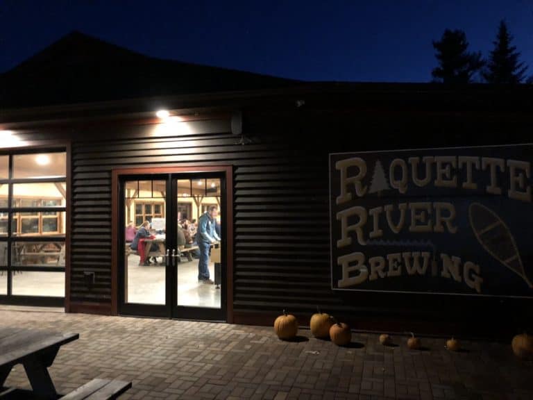 Raquette River Brewing in Tupper Lake.