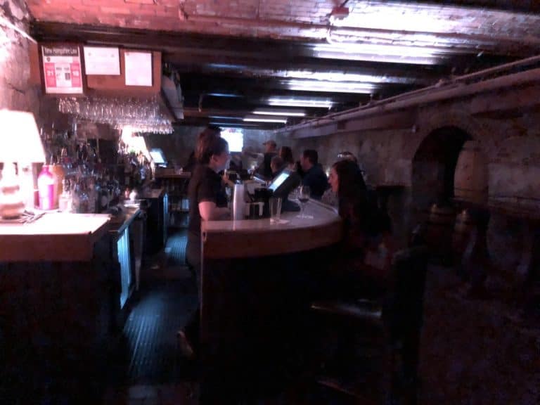 The Cave: a fun speakeasy bar.