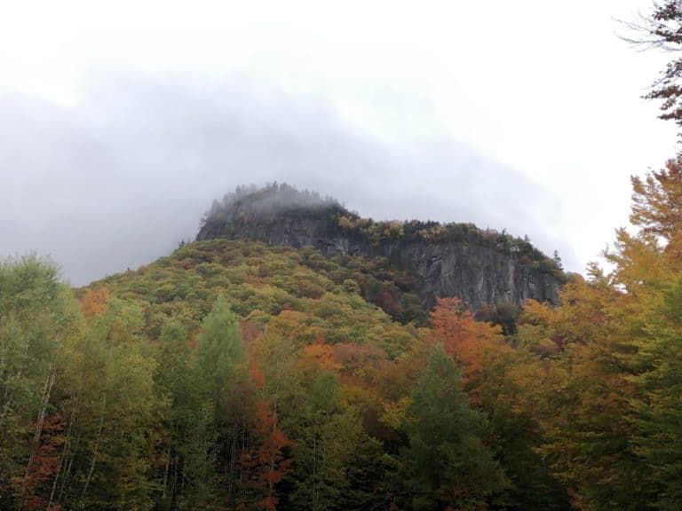 Frankenstein Cliff from afar.