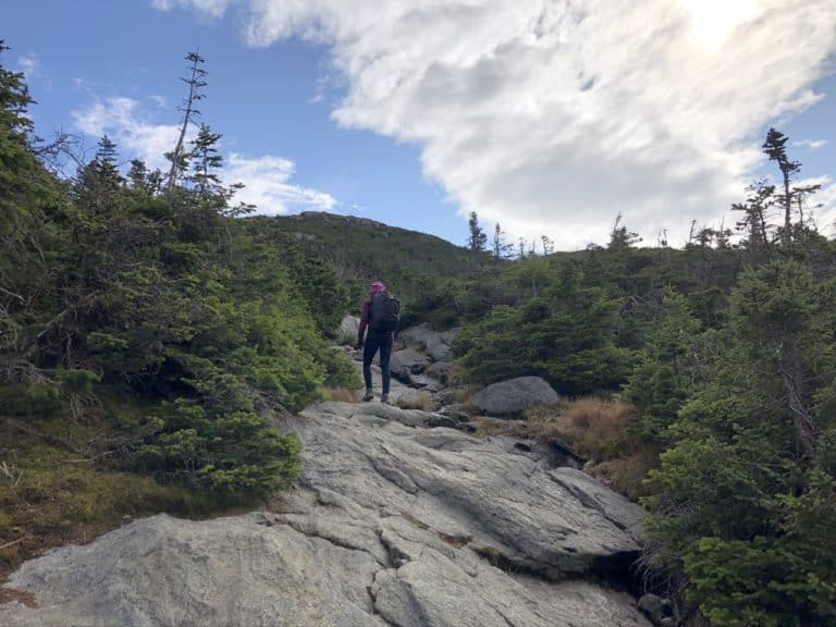 We packed extra into our packs for this hike into the "worst weather in the world."