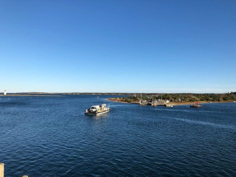 The quick ferry to Chappaquiddick Island!