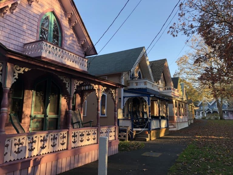 The gingerbread houses in Oak Bluffs!